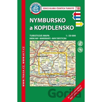 Nymbursko a Kopidlnsko 1:50 000 - Klub českých turistů