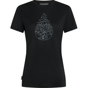 Icebreaker Women Merino 150 Tech Lite SS Tee Hike Path Размер: L / Цвят: сив