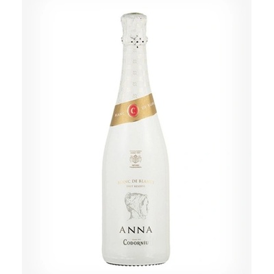 Codorníu Cava Anna Blanc de Blancs Reserva brut Cuvée suché biele NV 12% 0,75 l (čistá fľaša)