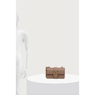 PINKO чанта crossbody дамска от кожа (105856.A0F1)