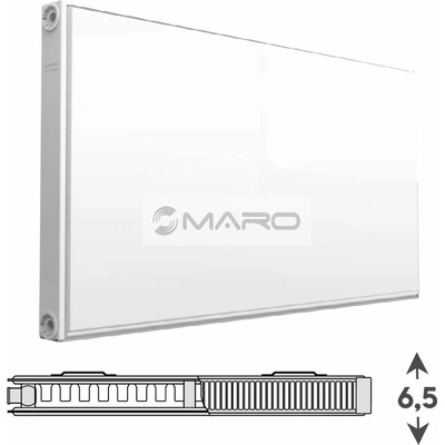 Korad Radiators Plan Ventil Kompakt 21 21VP600800 pravý 600 mm x 800 mm x 65 mm