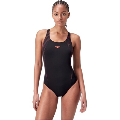 Speedo Бански костюм Speedo Women's One Piece Swimsuit - Black/Purple