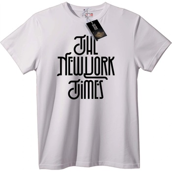 NOONEBRAND Тениска The New York Times - 2XL, Black
