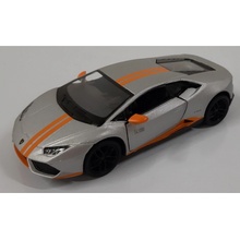 KINSMART Auto model Lamborghini Huracán LP610-4 Avio kov 13 cm PB 1:36