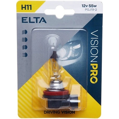 Elta H11 PGJ 19-2 12V 55W