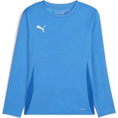 Puma teamGOAL LS Jersey Jr modrá