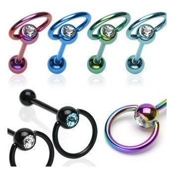 Šperky4U piercing do jazyka PJ01168-AB