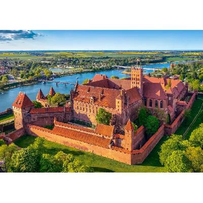 Castor Výhled na hrad Malbork Polsko 500 dílků