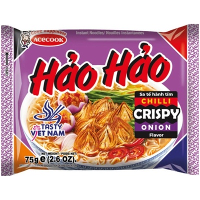 Hao hao nstantní polévka s cibulovou satay příchutí 74 g