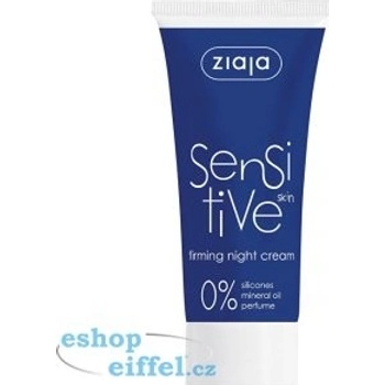 Ziaja Sensitive Skin zpevňující noční krém redukující podráždění 50 ml