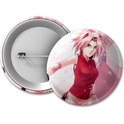 Naruto placka Sakura 50 mm
