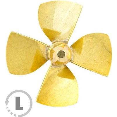 Raboesch lodní šroub tř.149 100 mm M5 4-listý levý