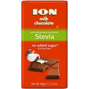 ION Шоколад млечен със стевия ion 60гр