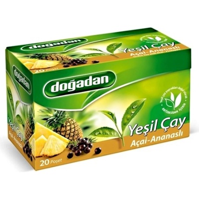 Dogadan Green tea Acai Ananas 34 g 20 sáčků