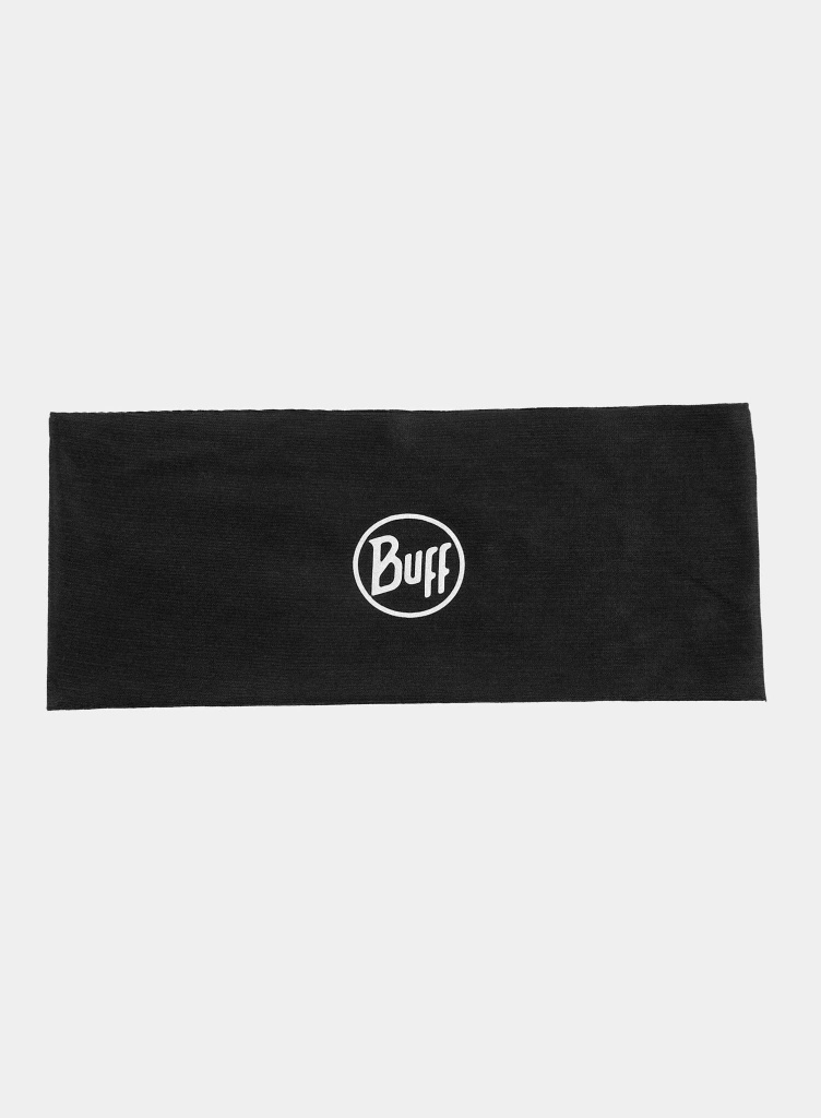Buff Coolnet UV Wide Headband solid black