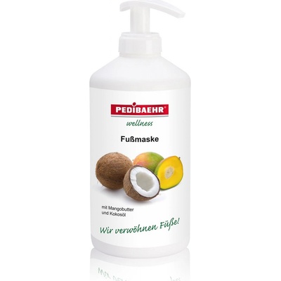 PEDIBAEHR Maska na nohy mango, kokos 500 ml