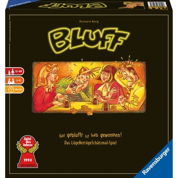 Ravensburger Bluff - настолна игра на немски език за 2-6 играчи (Ravensburger3343183)