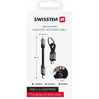 Swissten 71551030 USB C/Lightning, 9,7cm