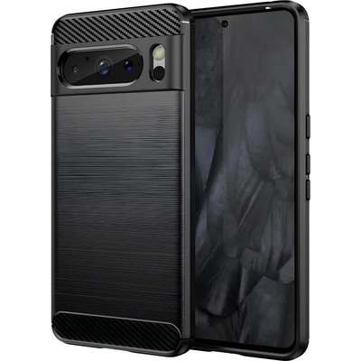 Izmael Carbon Shield TPU калъф за Google Pixel 8 Pro - Черен KP27950 (27950)
