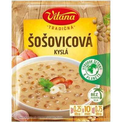 Vitana Tradičná šošovicová kyslá polievka 71 g