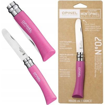 Opinel My first N°07 růžová 001699