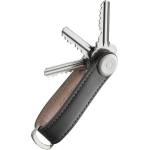 Orbitkey Leather Charcoal with Grey Stitching
