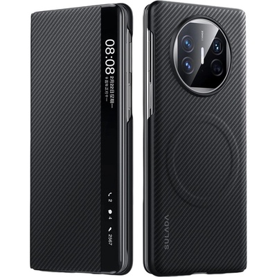 Huawei SULADA Магнитен калъф за Huawei Mate X5 с прозорец и протектор - 4 цвята