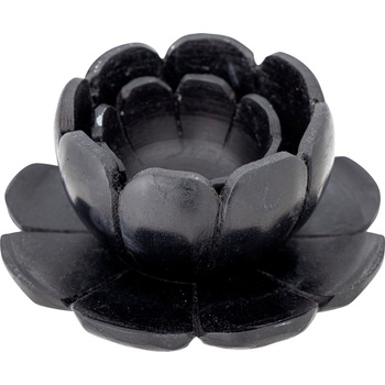 Bloomingville Свещник за чаена свещ Reiko черен (82066320)