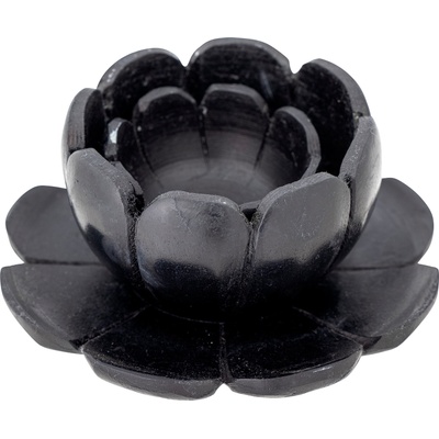 Bloomingville Свещник за чаена свещ Reiko черен (82066320)