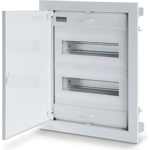 Scame Табло за СКРИТ монтаж 2х12+4 DIN модула с метална плътна врата 443x368x90 - 677.2024. 1 (677.2024.1)
