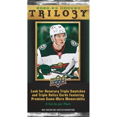 Upper Deck 2022-2023 NHL Trilogy balíček