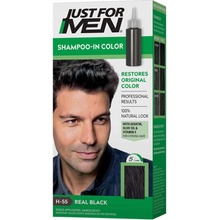 Just For Men Hair Colour barva na vlasy H55 Natural Real Black 35 g