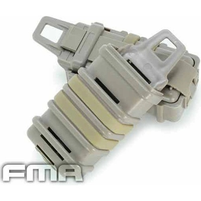 FMA plastová Molle FastMag pro zásobník MP7, 2 ks Písková