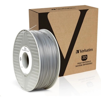 Verbatim Филамент за 3D принтер PLA 1.75mm, 335m, 1kg сребро/metal сив (55275) (55319)
