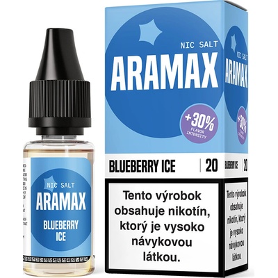 Aramax Salt Blueberry Ice 10 ml 20 mg