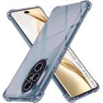 Techsuit Калъф за Honor 200 Pro - Techsuit - Удароустойчив Clear Silicone - Опушено Черен (KF2351433)