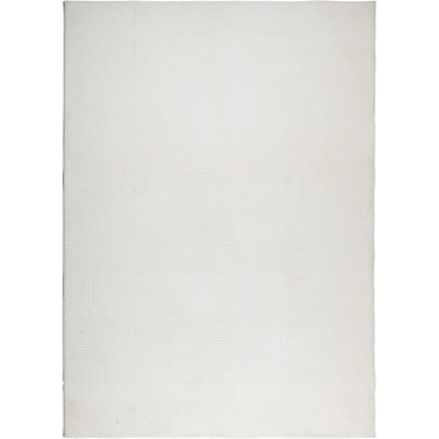 Килим " IZA" с къс косъм, скандинавски вид, кремав, 200x280 см