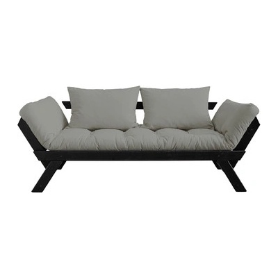 Karup sofa Bebop *180 cm black + futon grey 746