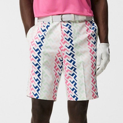 J.Lindeberg Eloy Print shorts Pink Painted Bridge