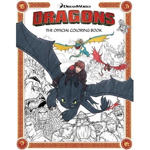 DreamWorks Dragons: The Official Coloring Book (2025)