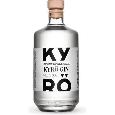 KYRÖ Gin 46,3% 0,5 l (holá láhev)