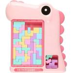 Man Yuk Toys Игрална дъска във формата на динозавър - розова (aaa-24pin)