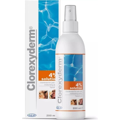 Clorexyderm roztok 4% spr 200 ml – Zboží Mobilmania