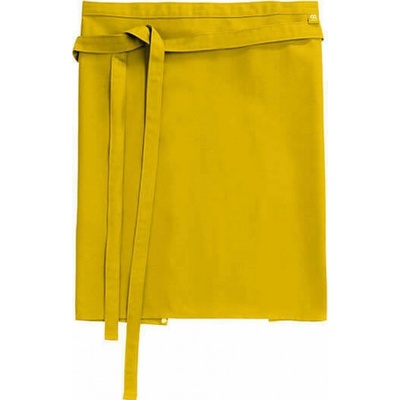 CG Workwear Gastro zástěra Roma odolná proti pomačkání Žlutá CGW123