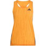 adidas Дамска тениска adidas Women's Adizero Singlet Running shirt - Pure Tangerine / Pure Orange - размер XS (916-6794-0212)