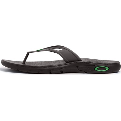 Oakley Ellipse Flip Flops Green/Black