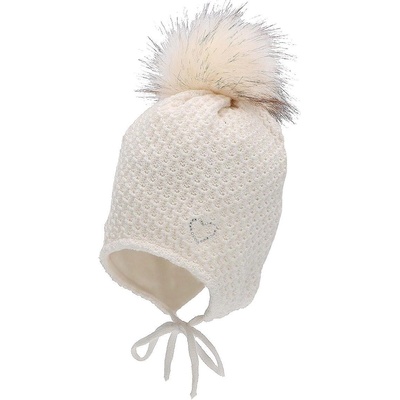 Sterntaler Плетена зимна шапка Sterntaler - 51 cm, 18-24 месеца, екрю (4702241-908)