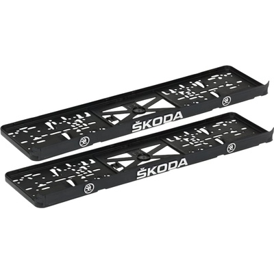 Držiak ŠPZ ŠKODA 1 pár