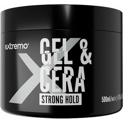 Extremo Gel & Cera Strong Hold - gélový vosk so silnou fixáciou, 500 ml