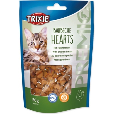Trixie Premio Barbecue Hearts s kuřecím 50 g